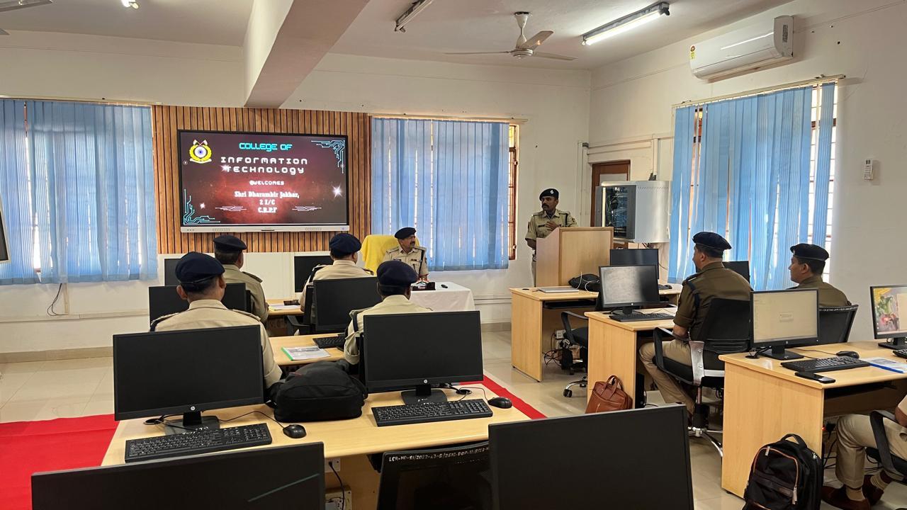   First batch of Cyber Security course of officers